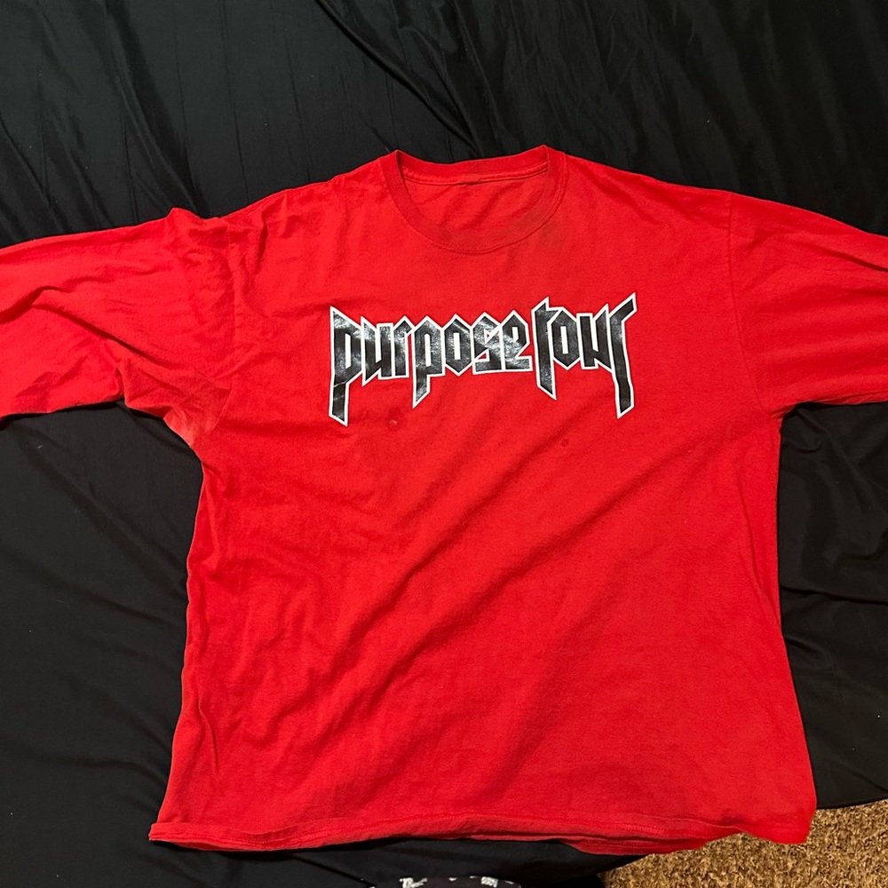 H&M Red Long Sleeve Tee